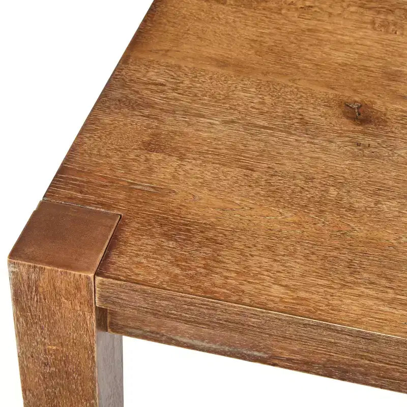 Buylateral Verdon Modern Farmhouse Rectangular Dining Table Driftwood