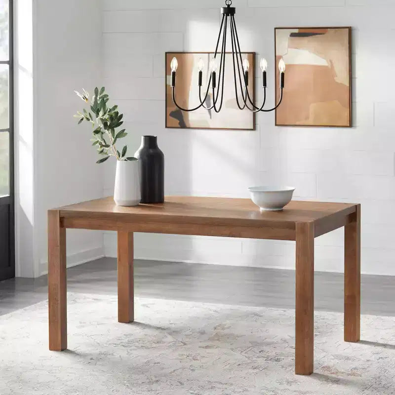 Buylateral 3pc Verdon Modern Farmhouse Dining Set with Bench Driftwood