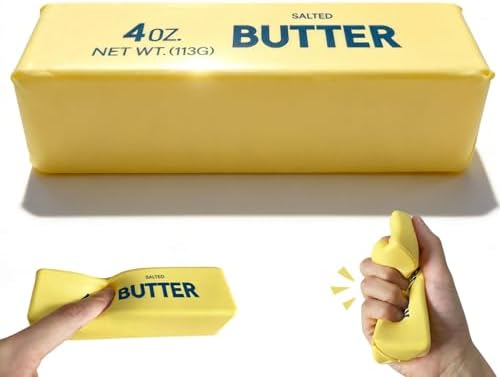 Jouet anti-stress spongieux à montée lente au beurre mignon 4 oz