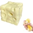 3-inch Cheese Squishy Slow-Rising TPR Fidget Sensory Toy