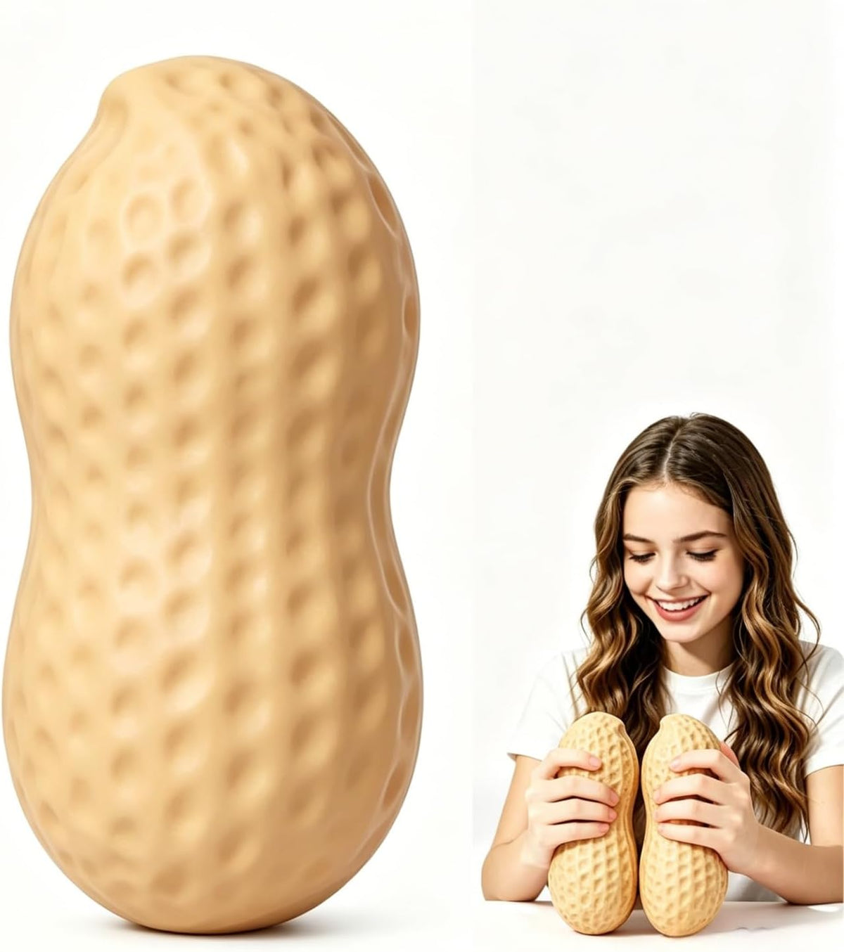 Jouet sensoriel géant Squishy aux cacahuètes à montée lente
