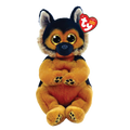 TY Beanie Plush Dog – Jouet en peluche berger allemand (peluche douce)