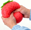 Jouet anti-stress spongieux à montée lente aux fraises 4,5 pouces