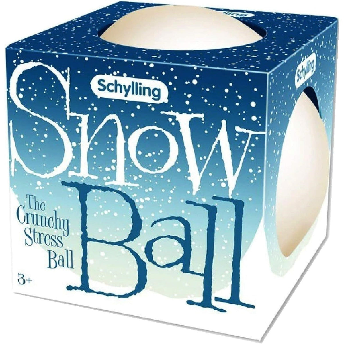 NeeDoh Schneeball-Stressbälle – knusprig & weich – 2er-Pack