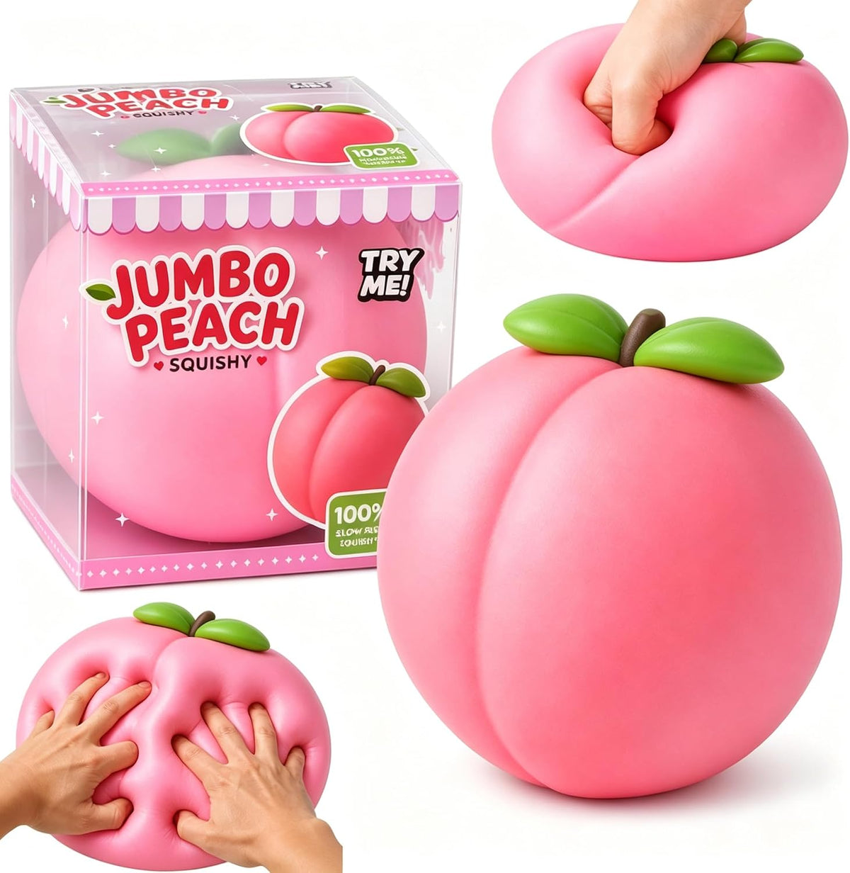 Jouet sensoriel Squishy Jumbo pêche