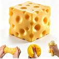 Jouets sensoriels anti-Stress Squishy au fromage, à presser, Fidget