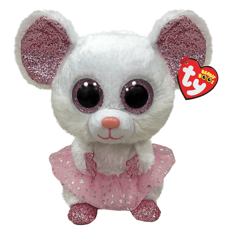 Nina white ballerina mouse