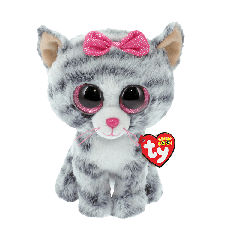 Chat rayé gris Kiki