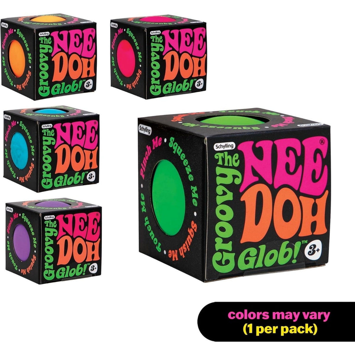 NeeDoh Original Sensorik-Ball – Sortierte Farben