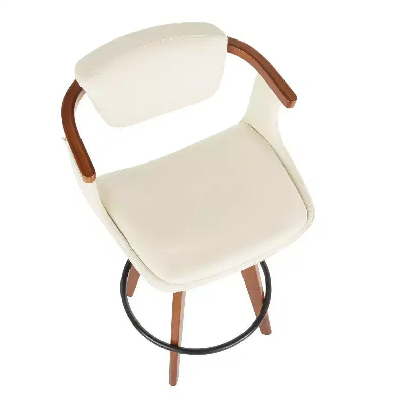 Oracle Mid-Century Modern Counter Height Barstool - LumiSource