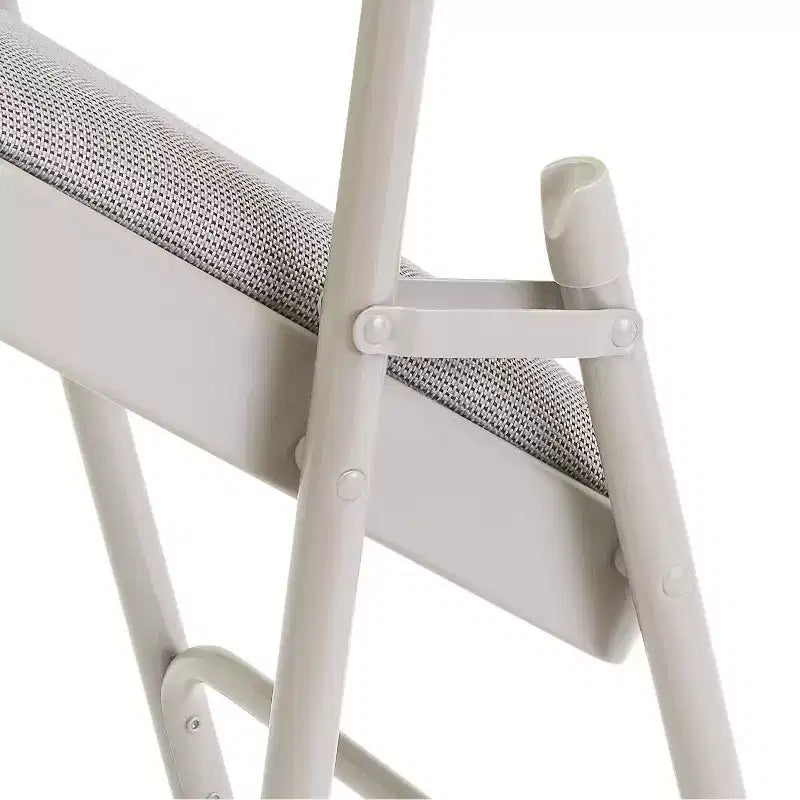 Set of 4 Deluxe Fabric Padded Triple Brace Folding Chairs - Hampden Furnishings