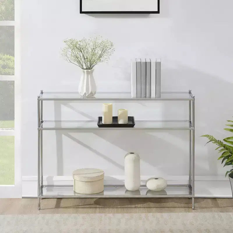 Royal Crest Console Table - Johar Furniture
