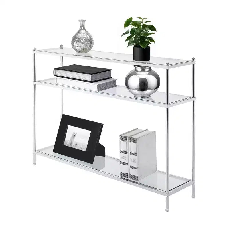 Royal Crest Console Table - Johar Furniture