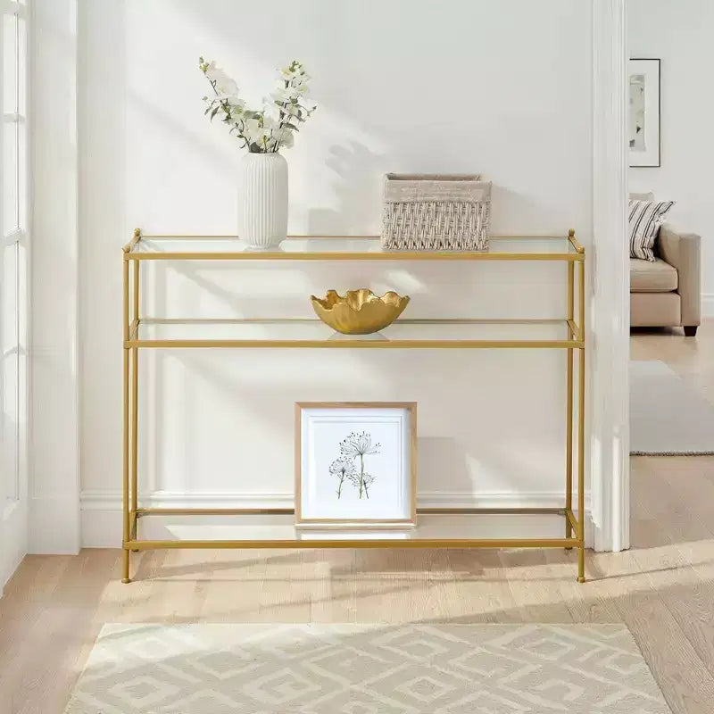 Royal Crest Console Table - Johar Furniture