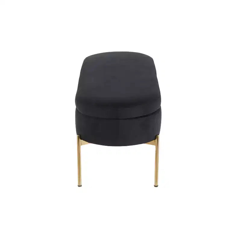 48 Chloe Contemporary Upholstered Storage Bench - LumiSource