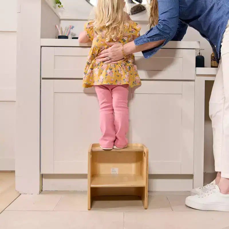 ECR4Kids Bentwood Multipurpose Toddler Cube Chair, Montessori Furniture Furniture