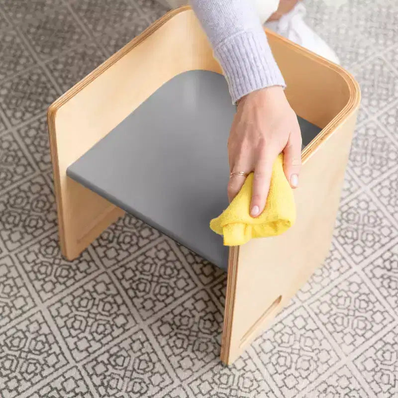 ECR4Kids Bentwood Multipurpose Toddler Cube Chair, Montessori Furniture Furniture