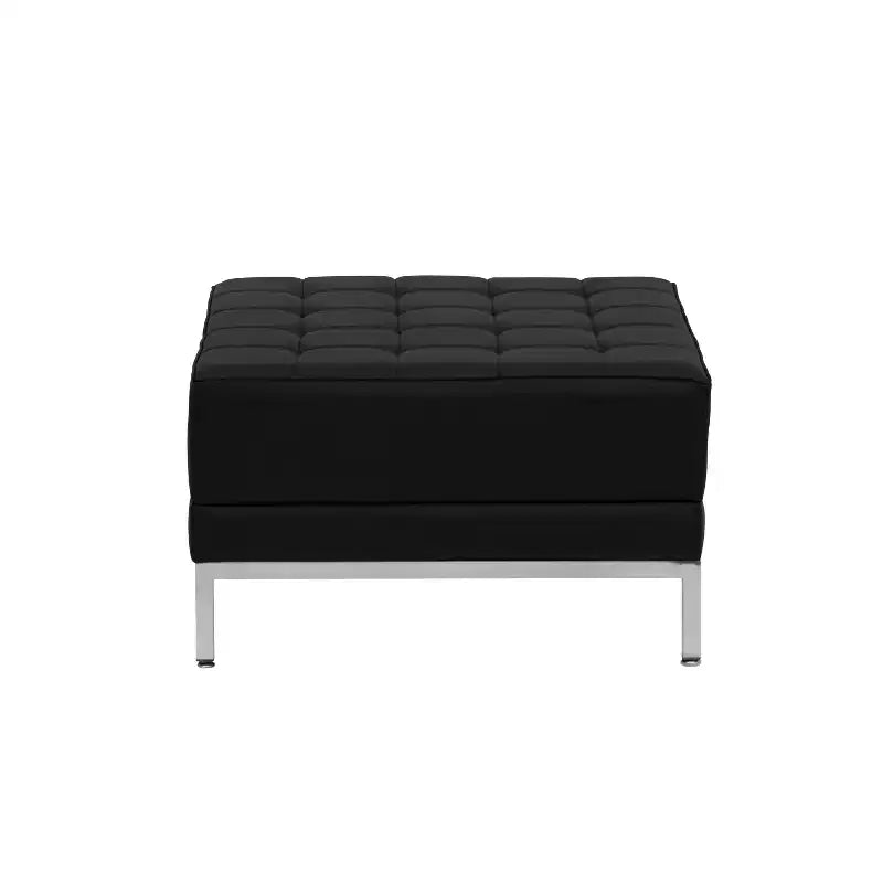 Flash Furniture HERCULES Imagination Series LeatherSoft Quilted Tufted Modular Ottoman
