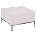 Flash Furniture HERCULES Imagination Series LeatherSoft Quilted Tufted Modular Ottoman