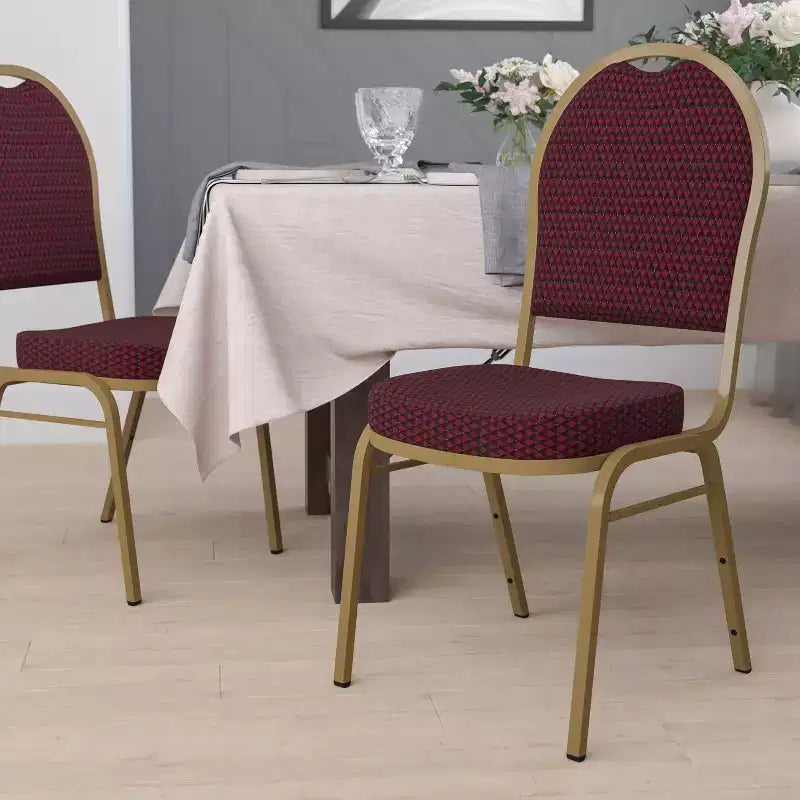 Flash Furniture HERCULES Series Dome Back Stacking Banquet Chair