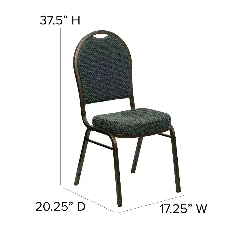 Flash Furniture HERCULES Series Dome Back Stacking Banquet Chair