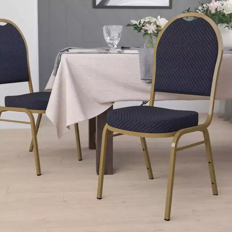 Flash Furniture HERCULES Series Dome Back Stacking Banquet Chair