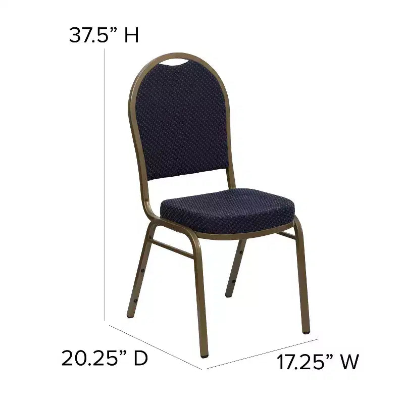 Flash Furniture HERCULES Series Dome Back Stacking Banquet Chair