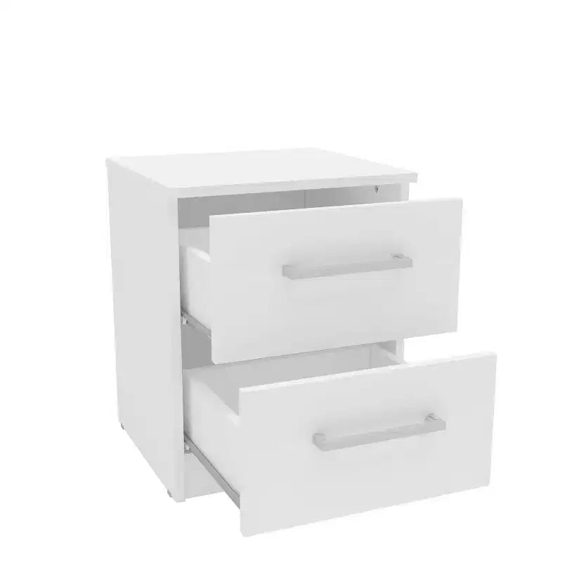 Juliette 2 Drawer Nightstand - Polifurniture