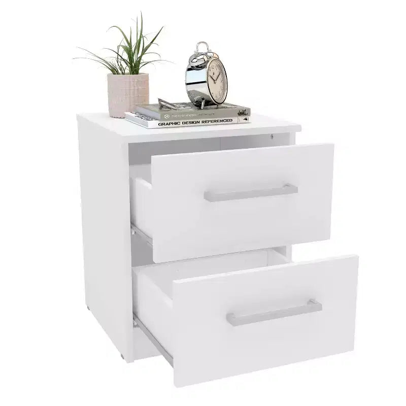 Juliette 2 Drawer Nightstand - Polifurniture