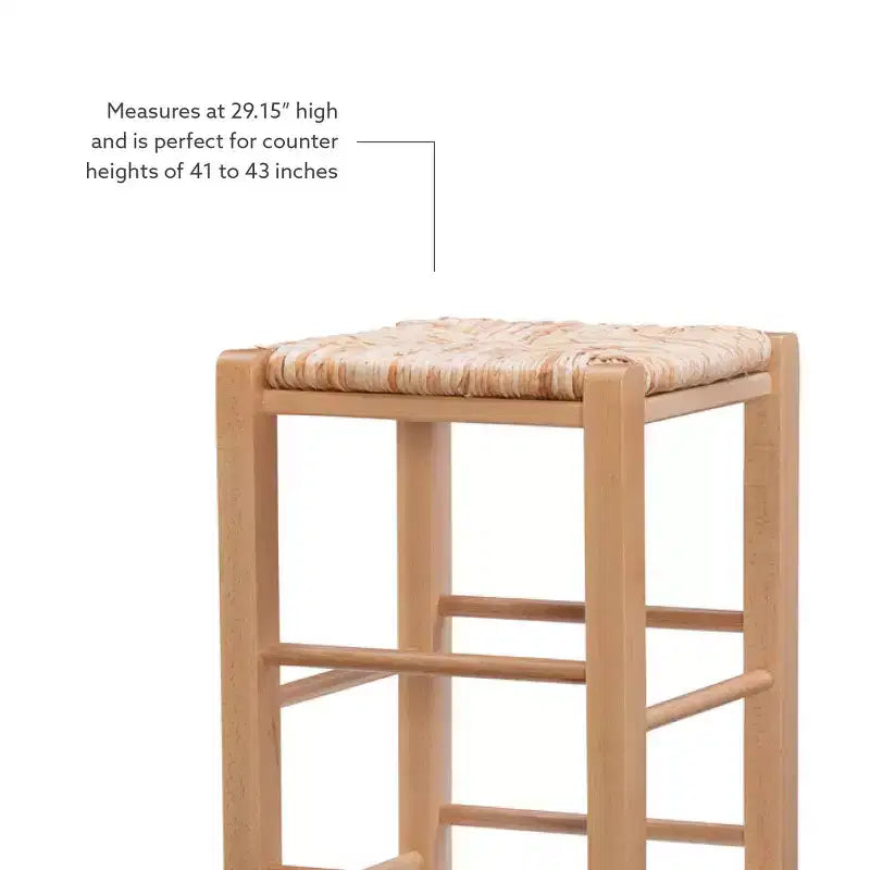 Set of 2 Gianna Backless Barstools - Linon