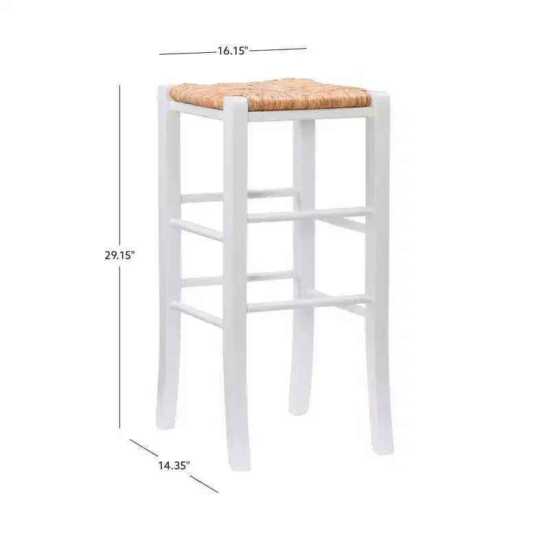 Set of 2 Gianna Backless Barstools - Linon