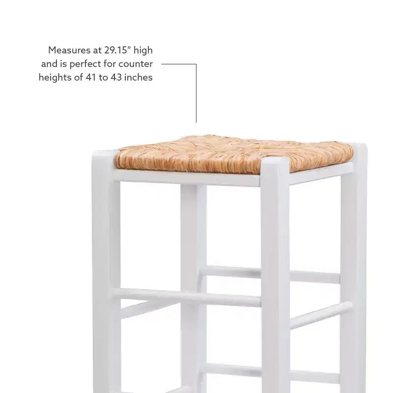 Set of 2 Gianna Backless Barstools - Linon