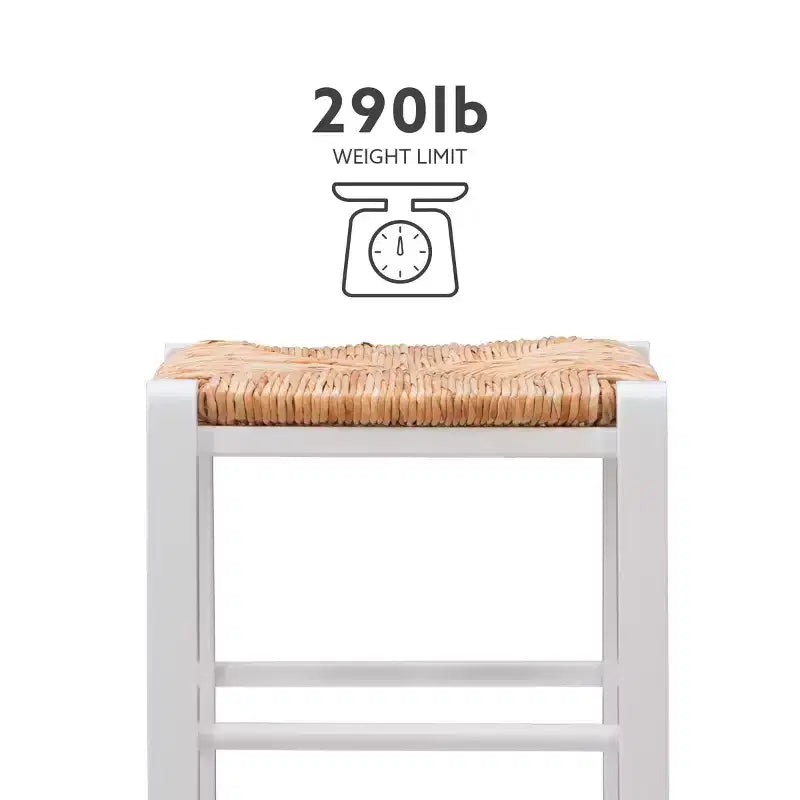 Set of 2 Gianna Backless Barstools - Linon
