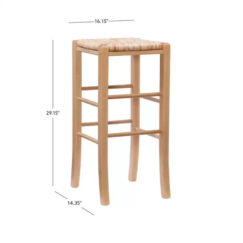 Set of 2 Gianna Backless Barstools - Linon
