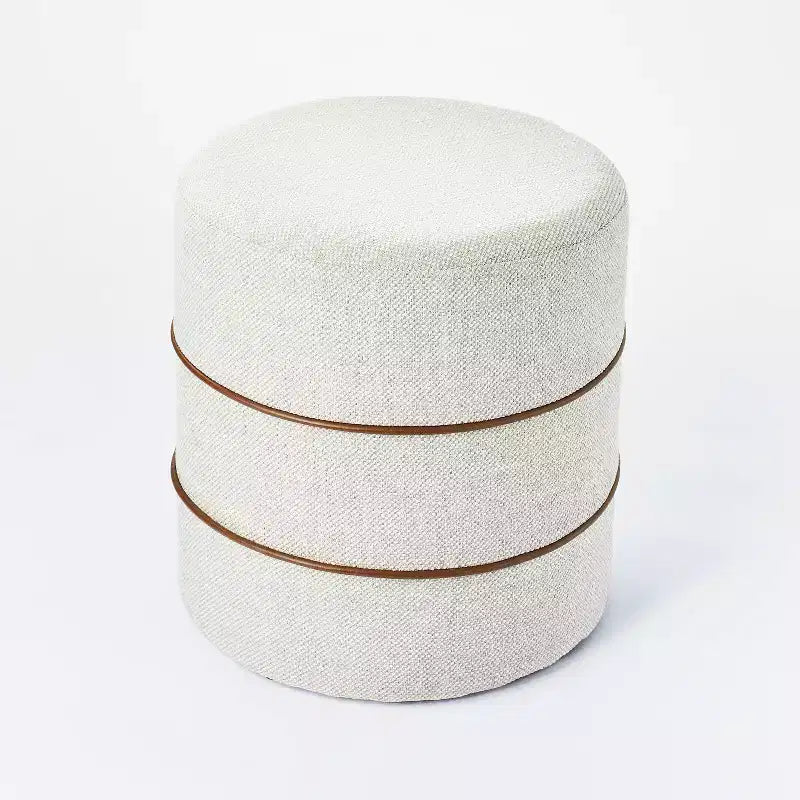 Catalina Round Ottoman - Threshold designed with Studio McGee