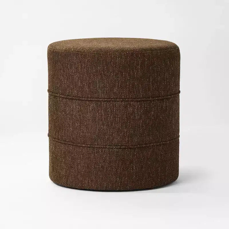 Catalina Runder Polsterhocker – Threshold designed with Studio McGee