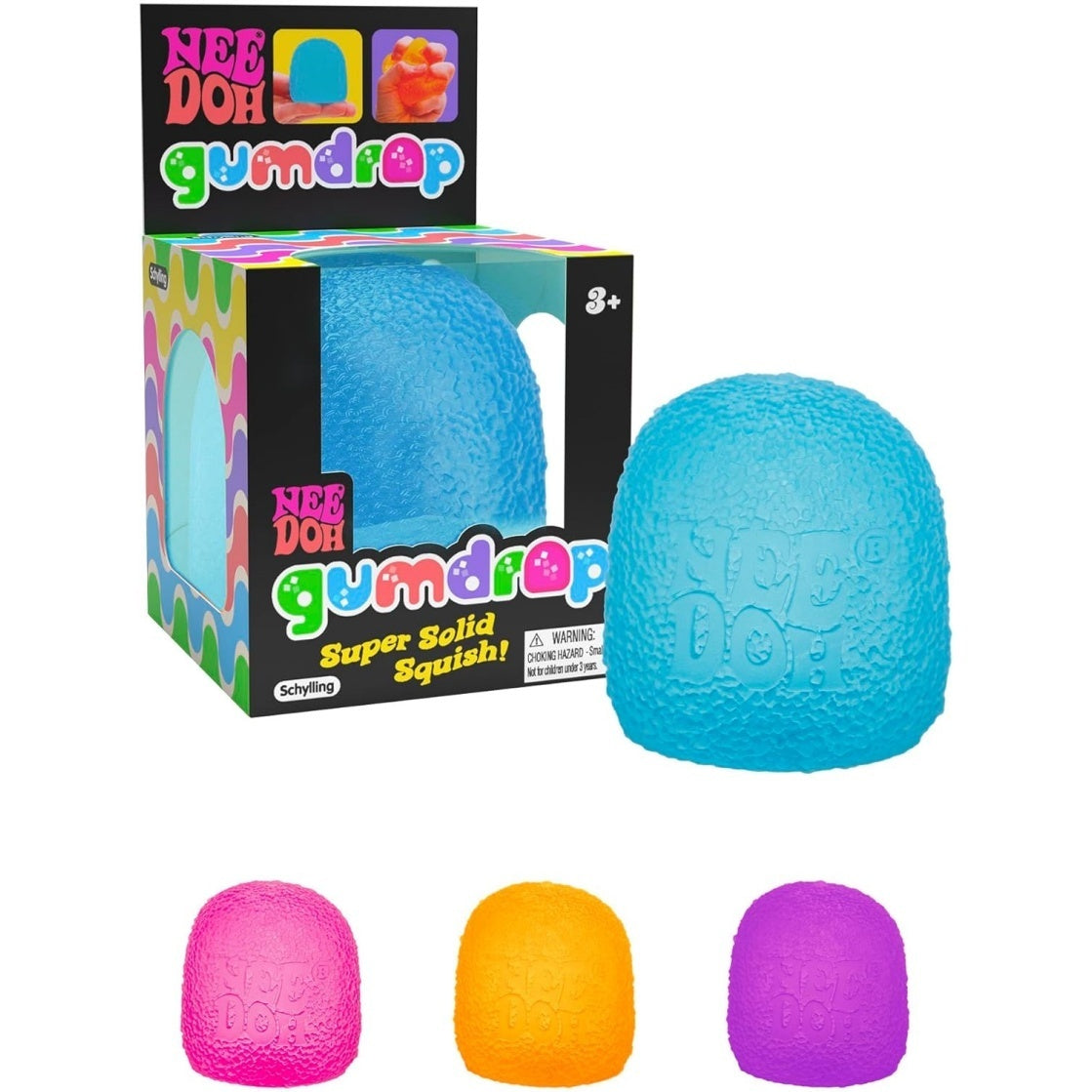 NeeDoh Nice Cube – Sortiert – 1 Stück