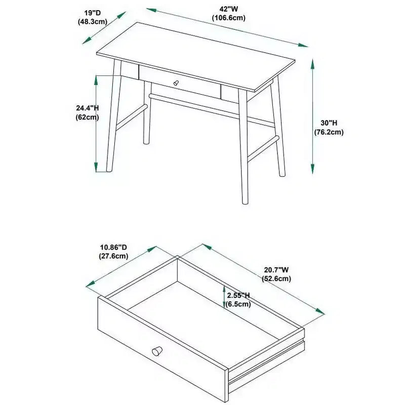 Charlotte Desk - Linon