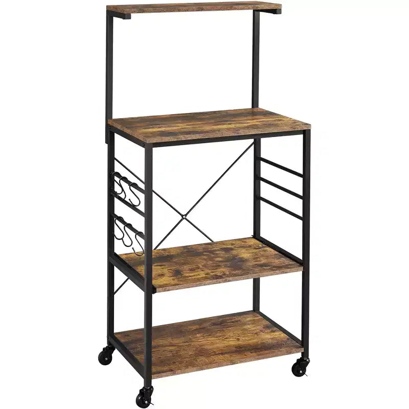 Yaheetech 50.5" H Kitchen Baker's Rack with Side Hooks