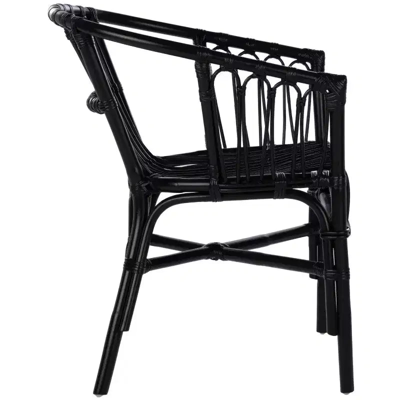 Adriana Rattan Accent Chair - ACH6505 - Set of 2 - Safavieh
