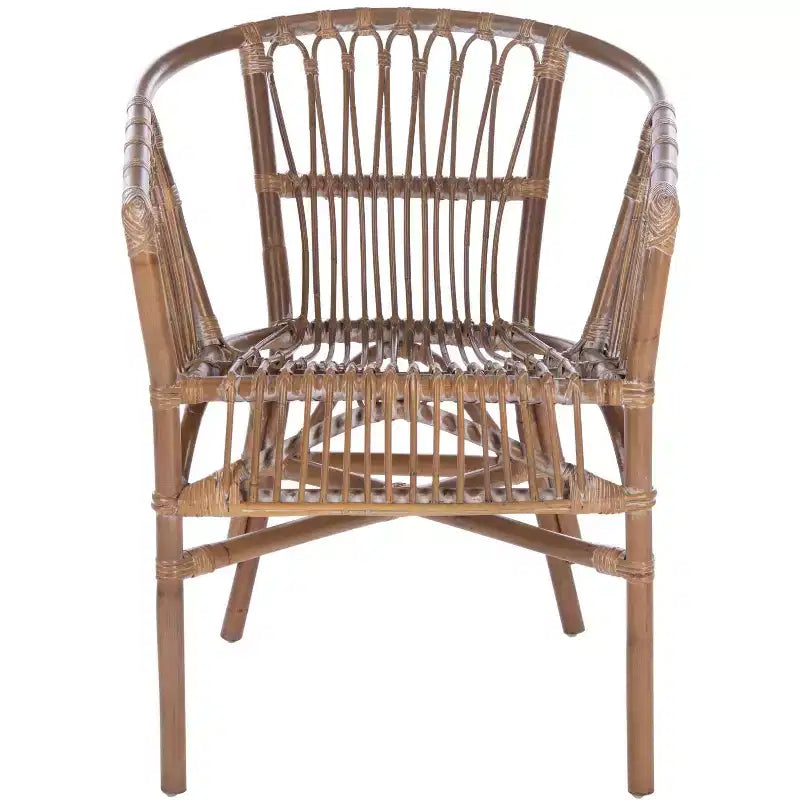 Adriana Rattan Accent Chair - ACH6505 - Set of 2 - Safavieh