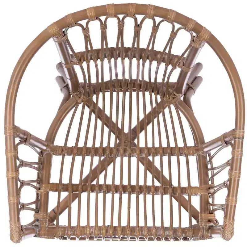 Adriana Rattan Accent Chair - ACH6505 - Set of 2 - Safavieh