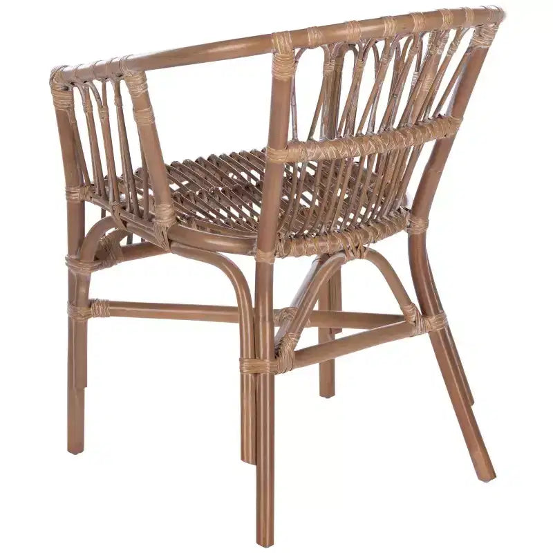 Adriana Rattan Accent Chair - ACH6505 - Set of 2 - Safavieh
