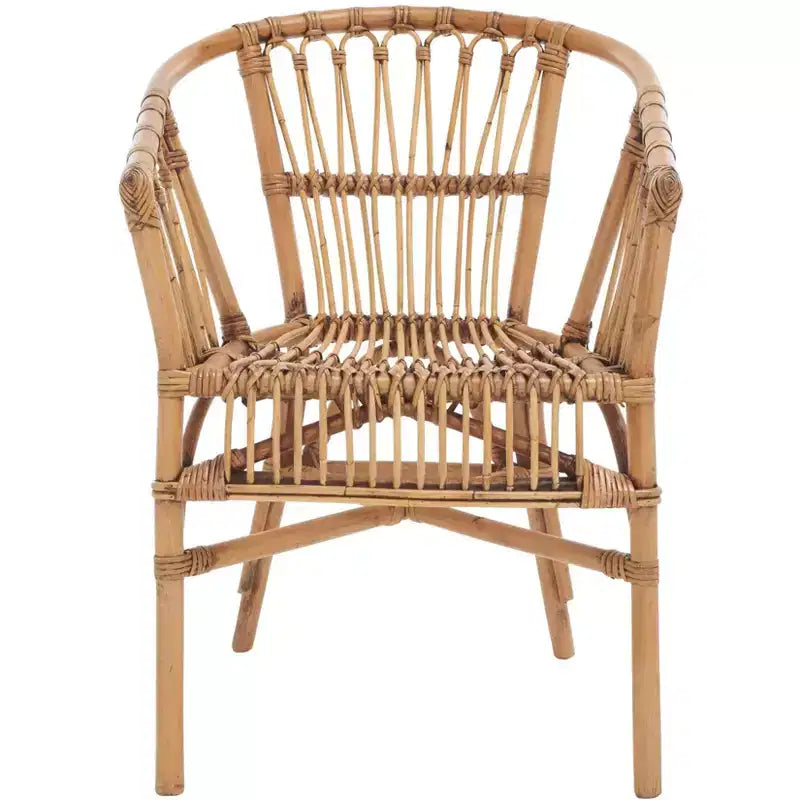 Adriana Rattan Accent Chair - ACH6505 - Set of 2 - Safavieh