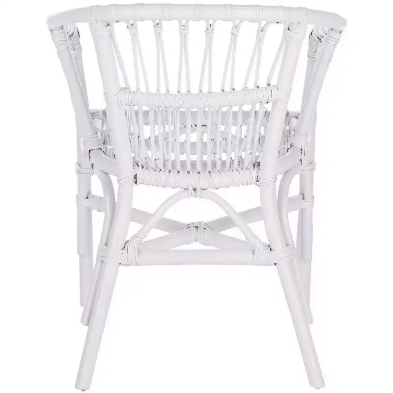 Adriana Rattan Accent Chair - ACH6505 - Set of 2 - Safavieh