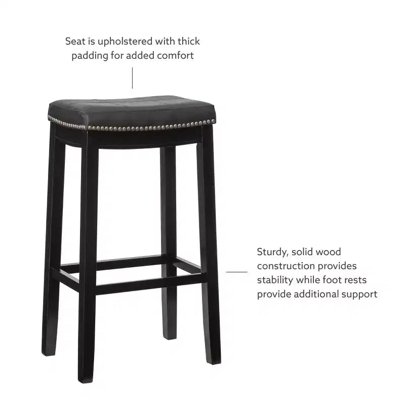 Set of 2 Claridge Barstools - Linon