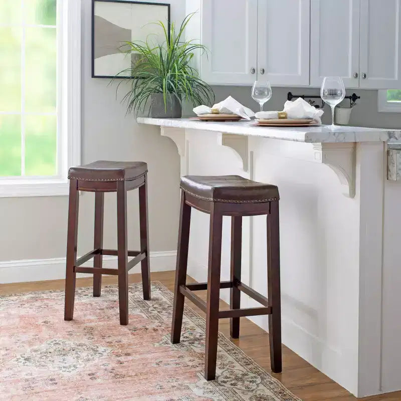Set of 2 Claridge Barstools - Linon
