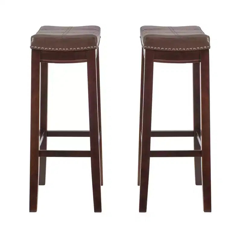 Set of 2 Claridge Barstools - Linon