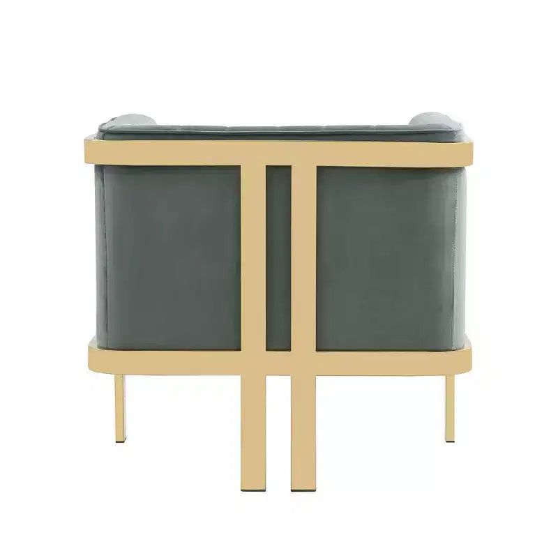 Set of 2 Paramount Velvet Accent Armchairs - Manhattan Comfort