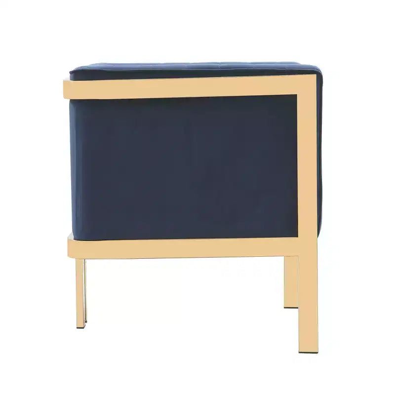 Set of 2 Paramount Velvet Accent Armchairs - Manhattan Comfort